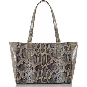 Brahmin Meduim Arno Natural Leighton